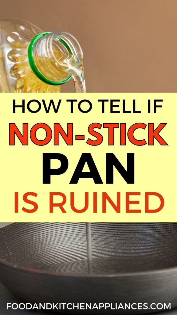 How to tell if the non-stick pan is ruined?