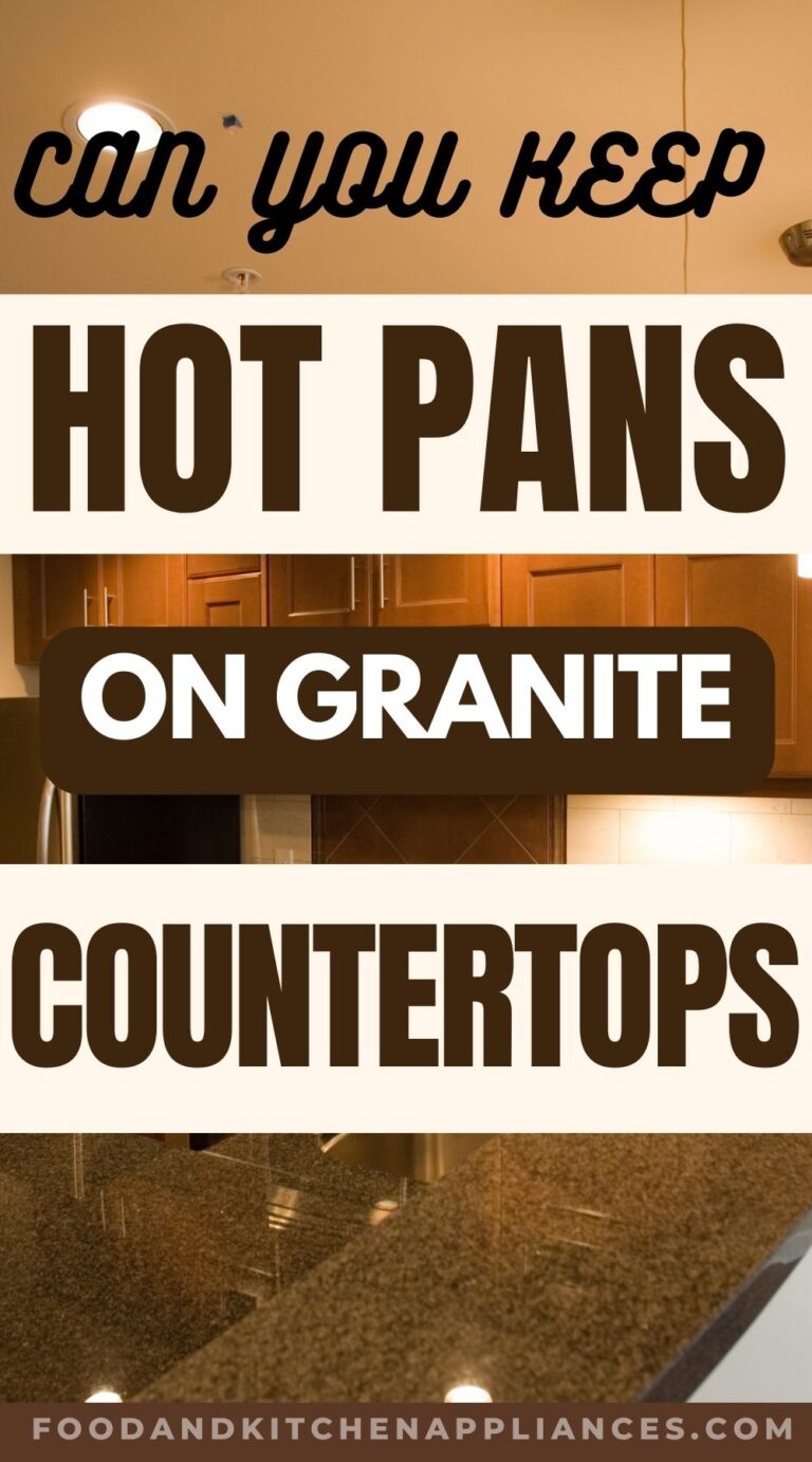 Can you put hot pans on granite countertops? The answer is surprising FOODANDKITCHENAPPLIANCES