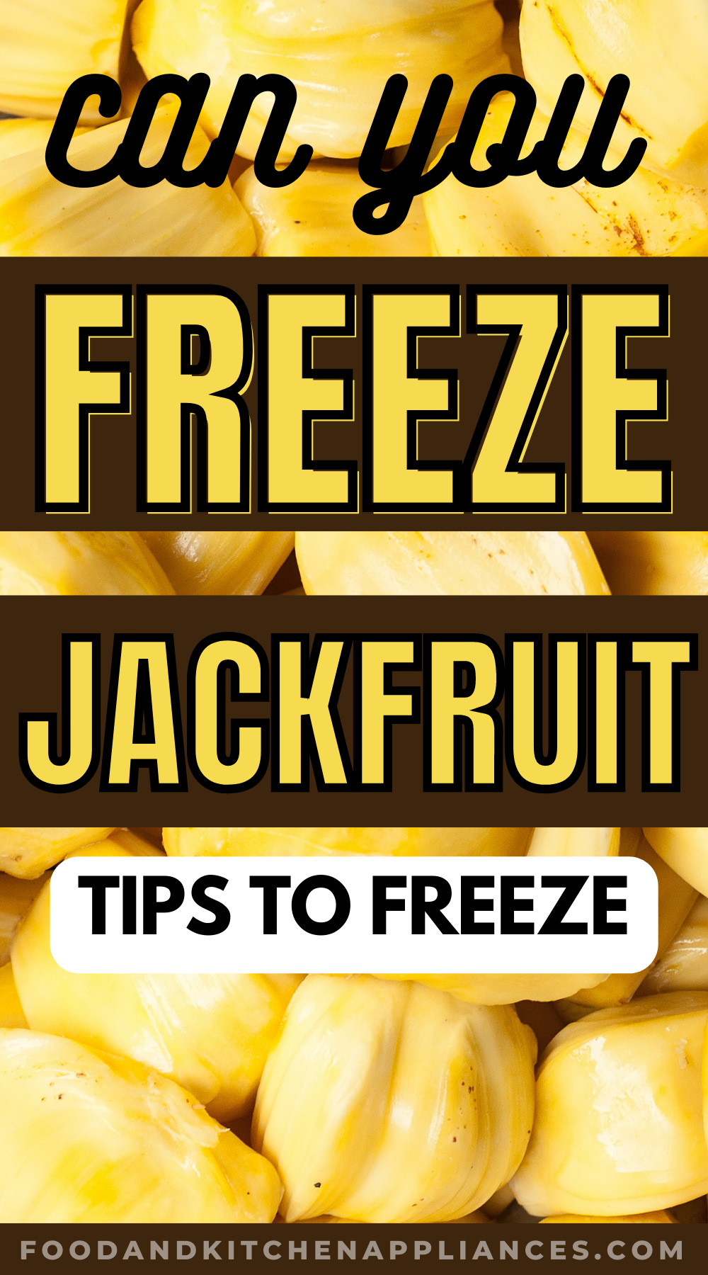 Can you freeze Jackfruit? Best way to freeze FOODANDKITCHENAPPLIANCES