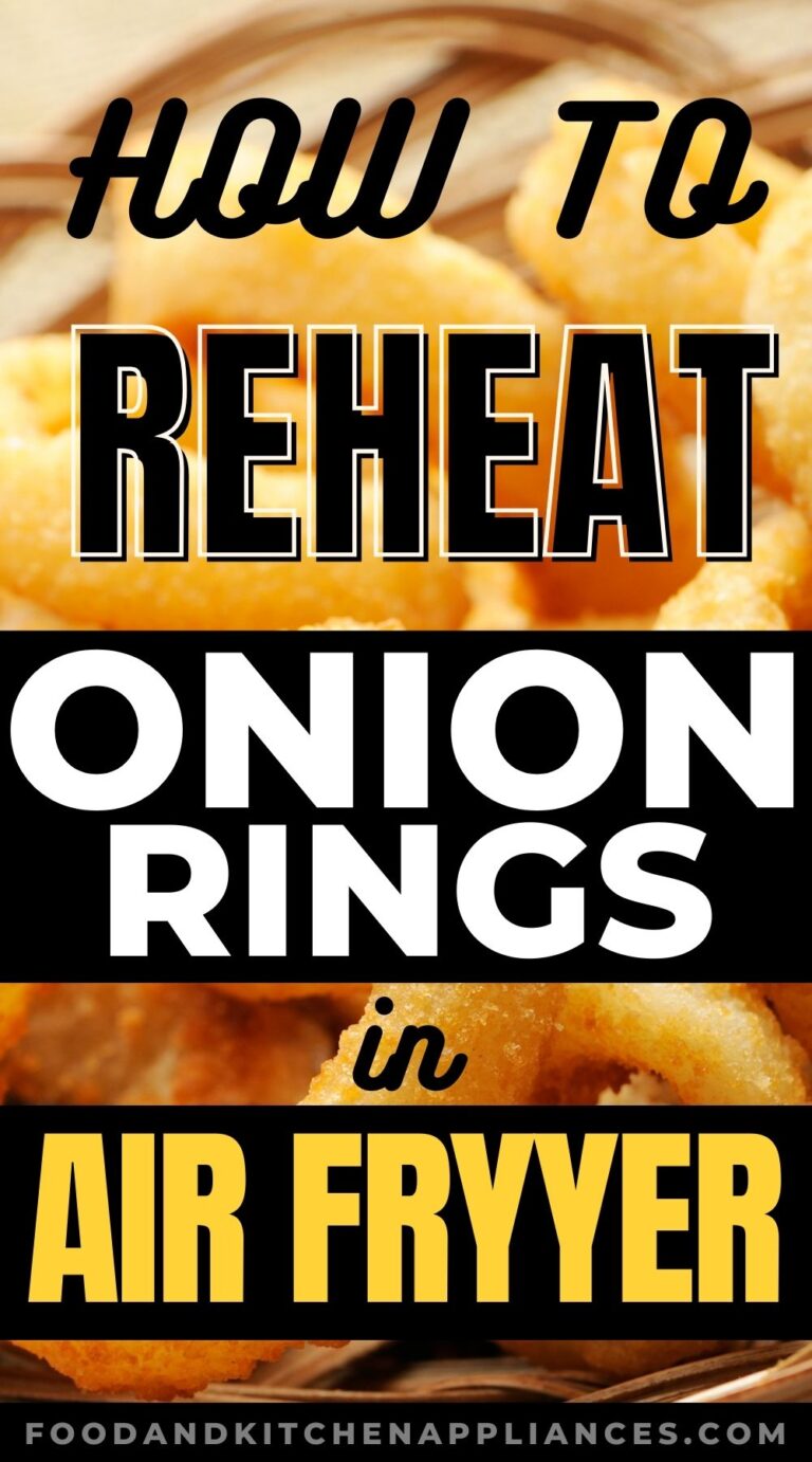 How to reheat onion rings in the air fryer? FOODANDKITCHENAPPLIANCES