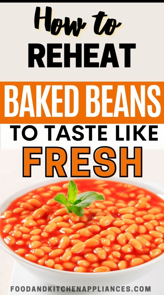 How to reheat baked beans