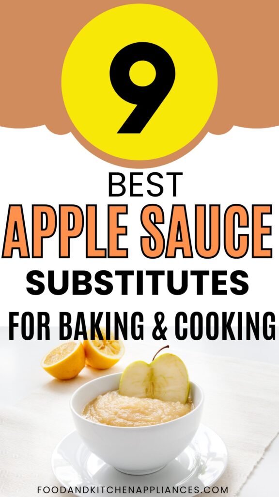 best applesauce substitutes for baking