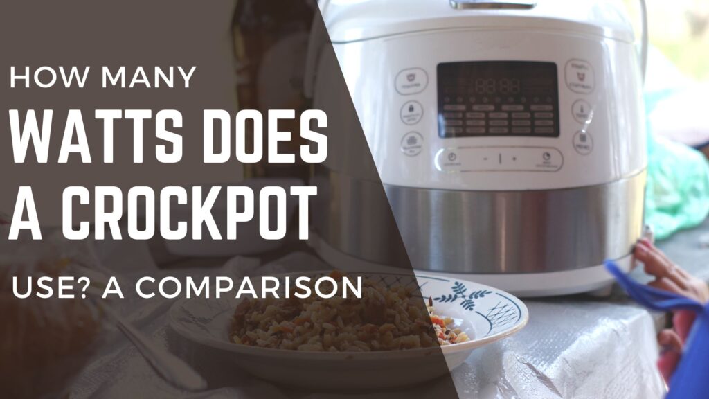 how many watts does a crockpot use?