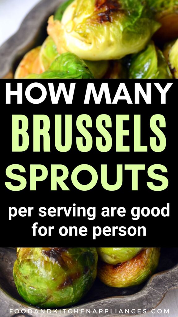 How Many Brussels Sprouts Per Person