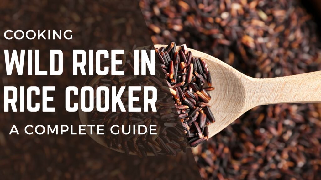 Cooking wild rice in rice cooker