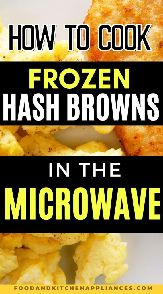 how to cook frozen hashbrowns in microwave