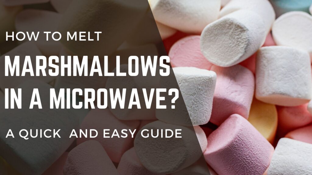 How to melt marshmallows in microwave