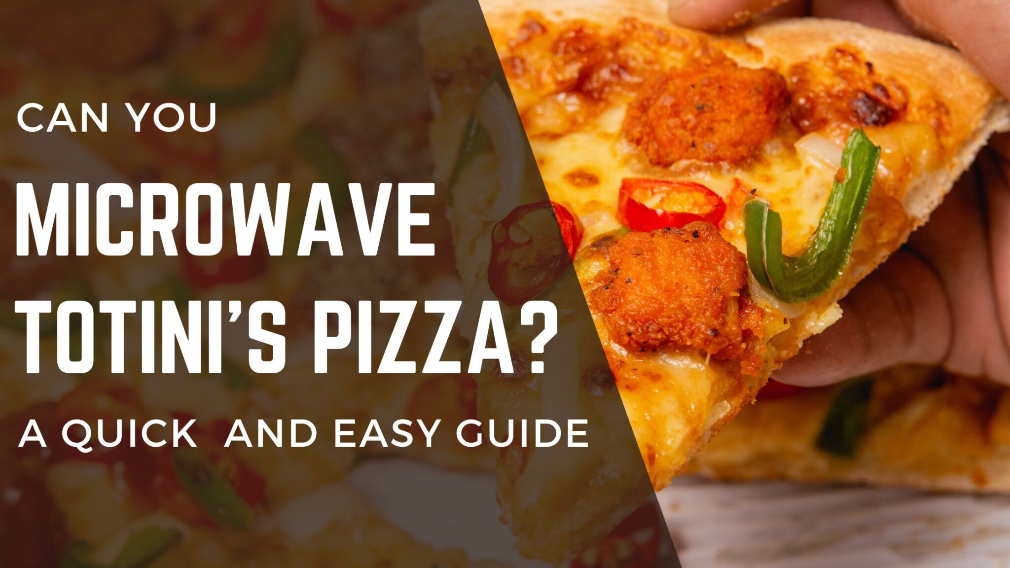 Can You Microwave Totino's Pizza? FOODANDKITCHENAPPLIANCES