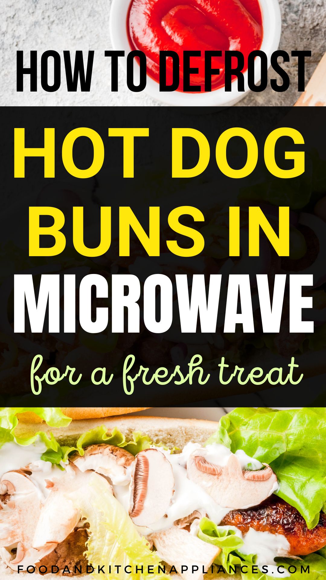 How To Defrost Hot Dog Buns In Microwave FOODANDKITCHENAPPLIANCES   Defrost Hot Dog Buns 