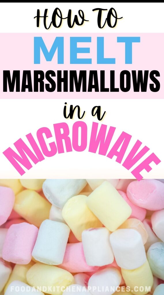 How to melt marshmallows in microwave