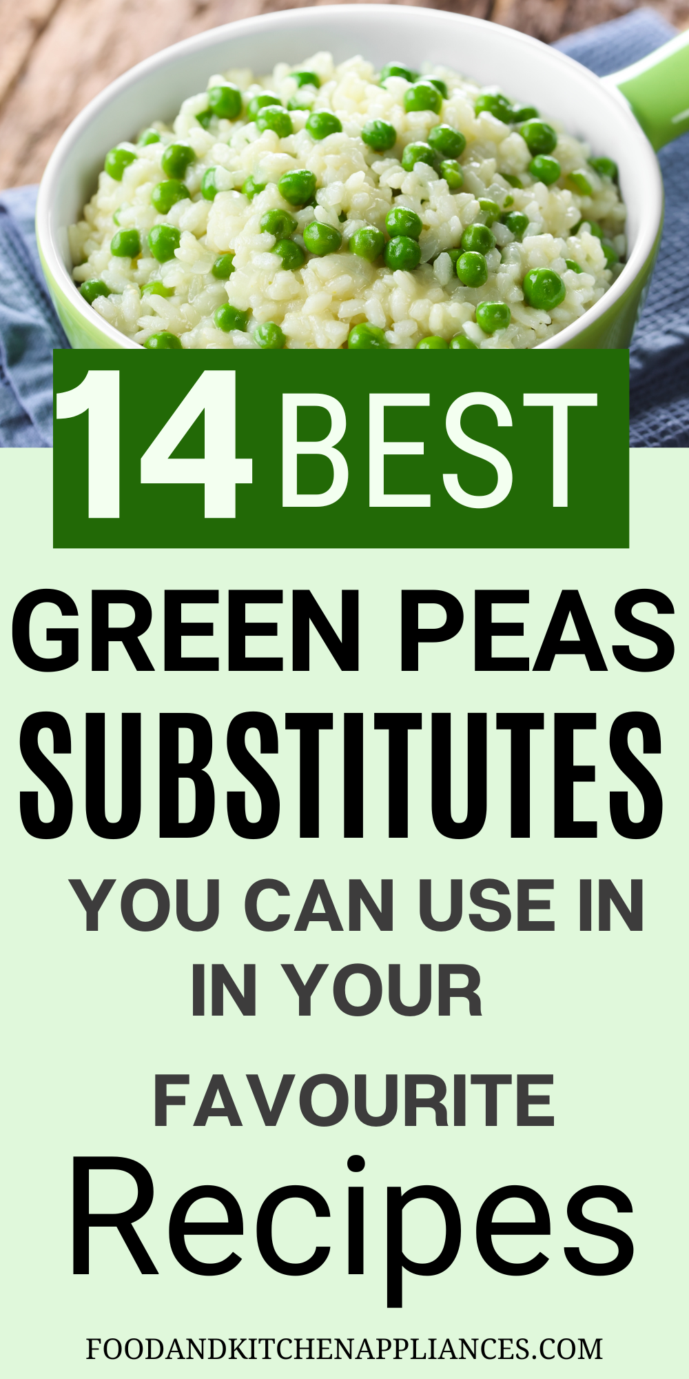 Pea Substitutes 15 Excellent Options FOODANDKITCHENAPPLIANCES