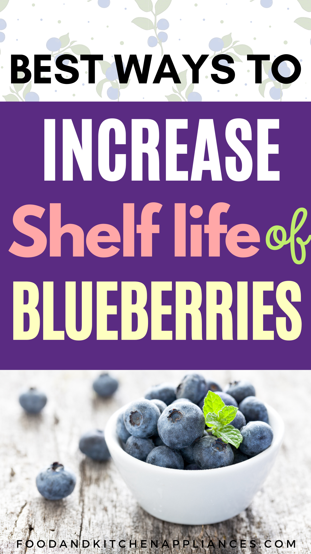 How Long Do Blueberries Last in the Fridge? FOODANDKITCHENAPPLIANCES