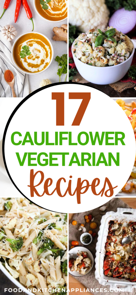 cauliflower vegetarian recipes