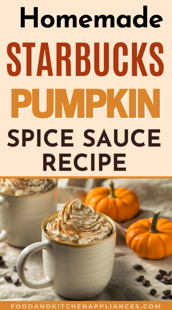 starbucks pumpkin spice sauce