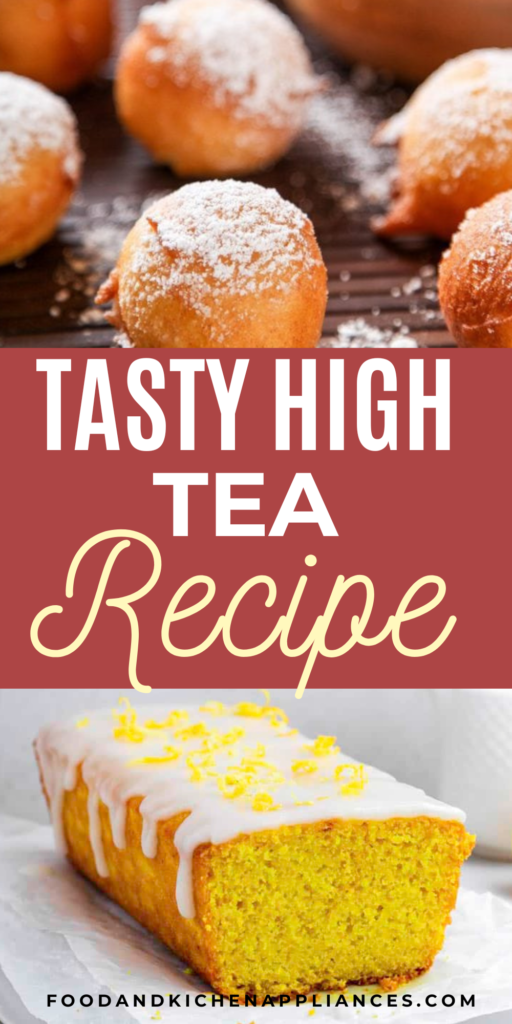 High tea recipes