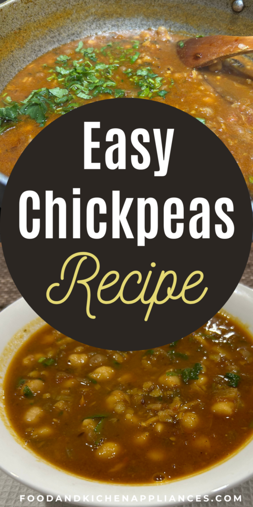 Easy chickpea curry recipe