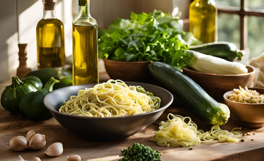 Zucchini pasta recipe